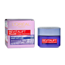 Loreal REVITALIFT FILLER [HA] Krem na noc  50ml