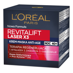 Loreal REVITALIFT LASER Krem na noc