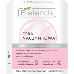 Bielenda Cera Naczynkowa Krem wzmacniająco-regenerujący na noc  50ml