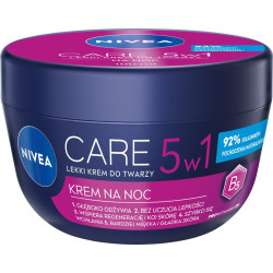 Nivea Care Lekki krem do twarzy na noc  100ml