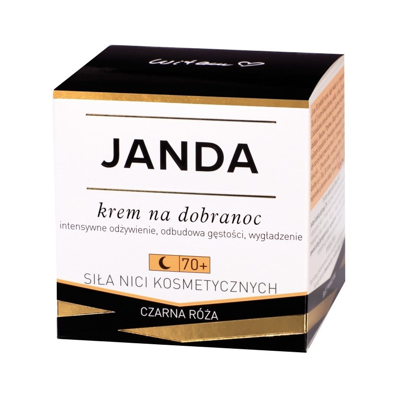 JANDA 70+ Krem na dobranoc intensywne odżywienie 50ml