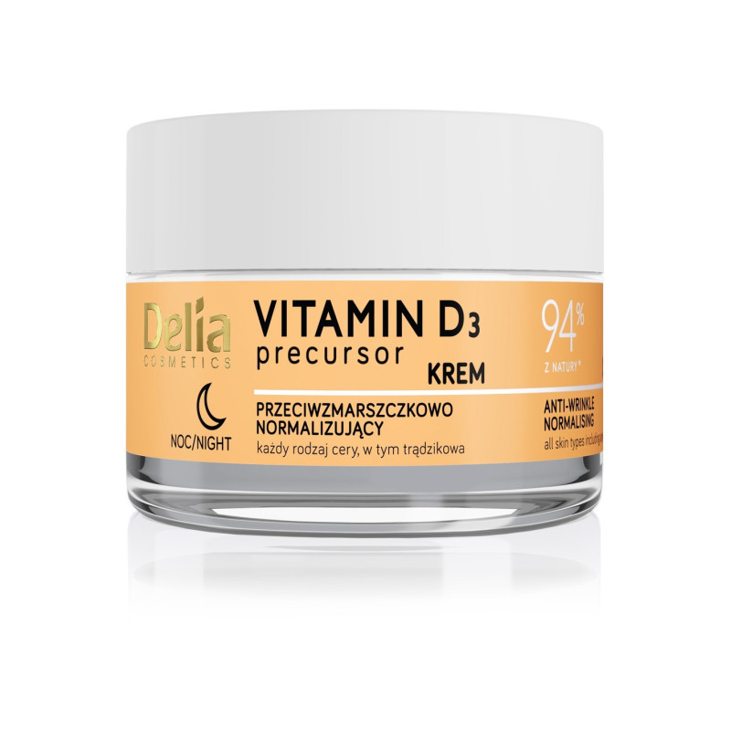 DELIA vitamin d3 krem noc