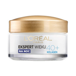 Loreal Ekspert Wieku 40+ Przeciwzmarszczkowy Krem nawilżający na noc 50ml