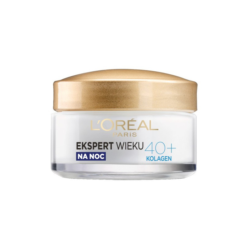 Loreal Ekspert Wieku 40+ Przeciwzmarszczkowy Krem nawilżający na noc 50ml