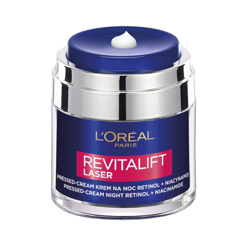 Loreal REVITALIFT LASER Krem redukujący zmarszczki na noc 50ml