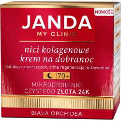 JANDA MY CLINIC Nici Kolagenowe Krem na dobranoc 70+  50ml