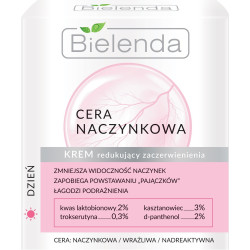 Bielenda Cera Naczynkowa Krem redukujący zaczerwienienia na dzień  50ml