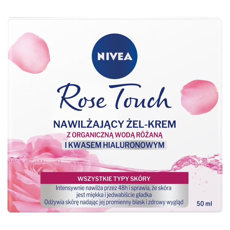 NIVEA V ROSE Krem nawilzający do twarzy& NIVEA V ROSE Krem nawilzający do twarzy&