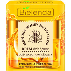 Bielenda Manuka Honey Nutri Elixir Krem odżywczo-nawilżający na dzień i noc  50ml