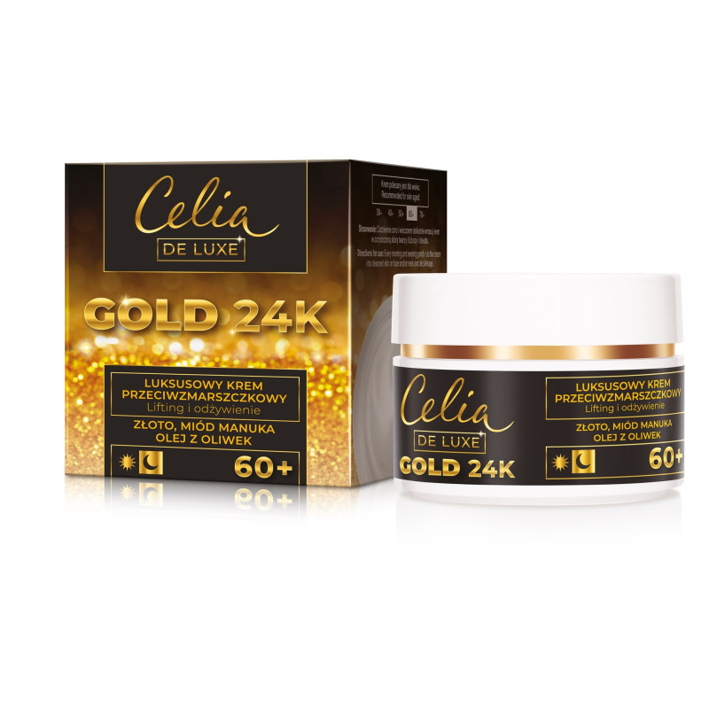 CELIA GOLD 60+ Krem lifting i odzywienie