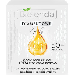 Bielenda Diamentowe Lipidy 50+ Diamentowo-Lipidowy Krem przeciwzmarszczkowy na dzień i noc 50ml