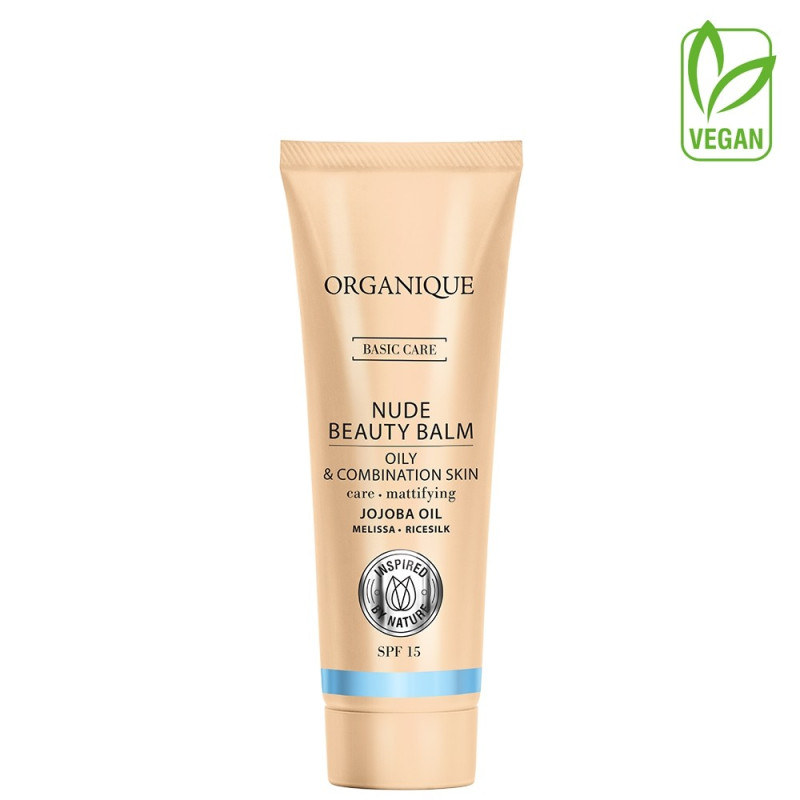 ORGANIQUE Basic Care Krem upiększający Nude Beauty Balm - cera tłusta i mieszana 30ml