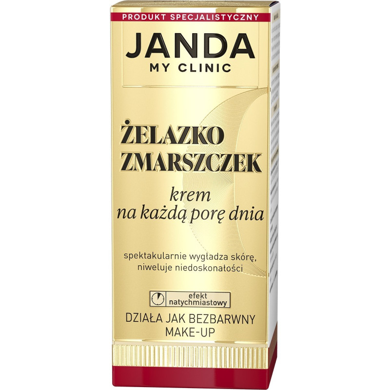 JANDA MY CLINIC Żelazko Zmarszczek - Krem na każdą porę dnia 30ml JANDA MY CLINIC Żelazko Zmarszczek - Krem na każdą porę dnia 30ml
