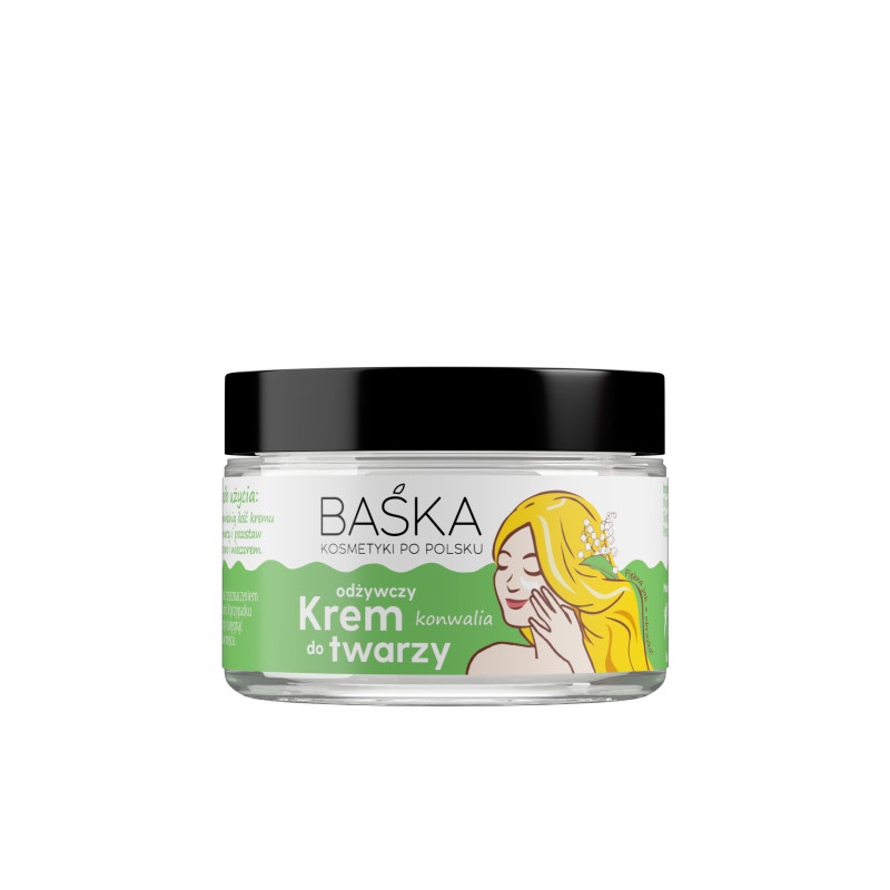 BAŚKA Krem do twarzy - odżywczy Konwalia 50 ml