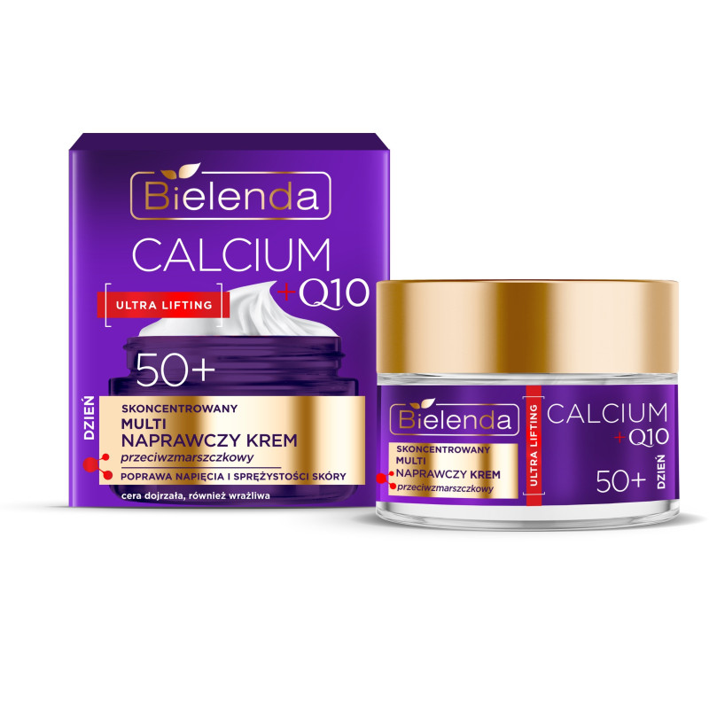 BIELENDA CALCIUM+Q10 Krem multi naprawczy 50+,50ml