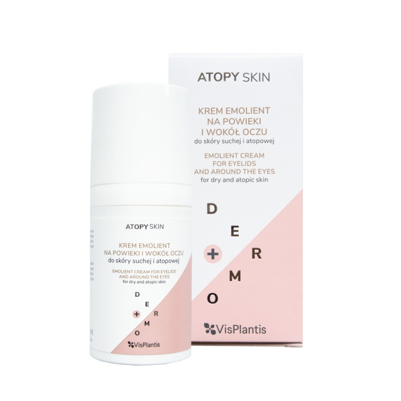 Vis Plantis Atopy Tolerance Krem-emolient barierowy na powieki i wokół oczu-skóra atopowa 30ml Vis Plantis Atopy Tolerance Krem-emolient barierowy na powieki i wokół oczu-skóra atopowa 30ml