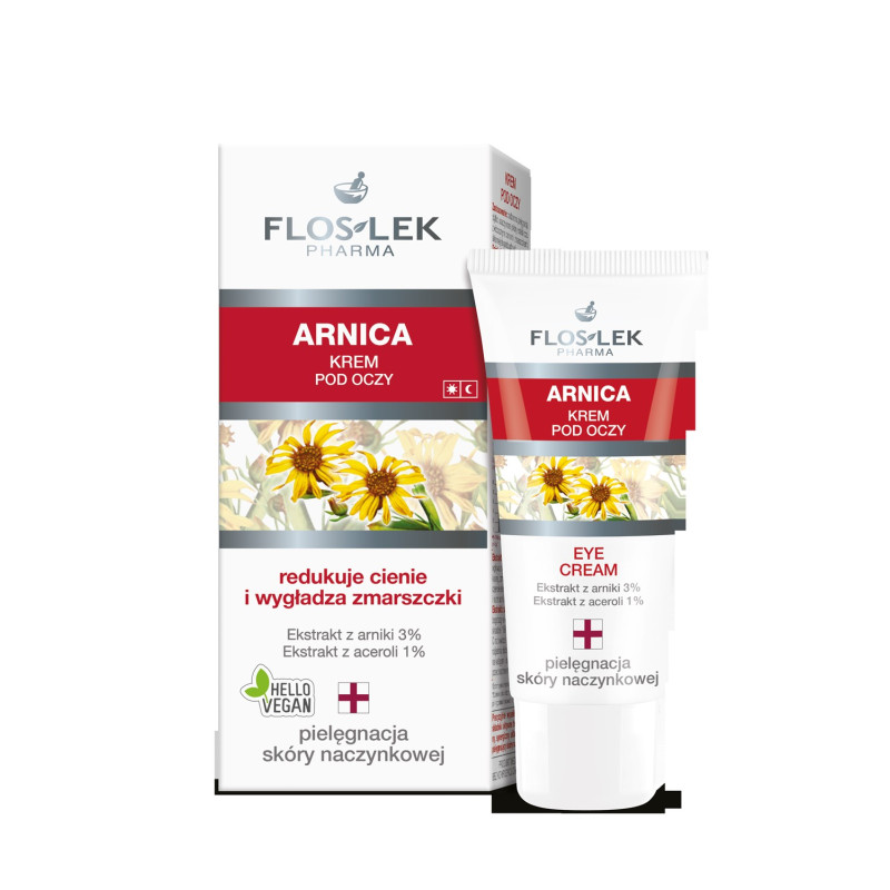 Floslek Pharma Arnica Krem pod oczy redukujący cienie