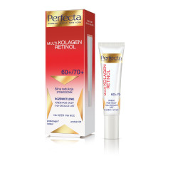 Perfecta Multi-Kolagen Retinol 60+/70+ Krem redukujący zmarszczki i rozświetlający pod oczy i na powieki  15ml