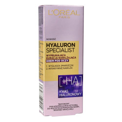 Loreal Hyaluron Specjalist Krem-kuracja nawilżająco wygładzający pod oczy 15ml