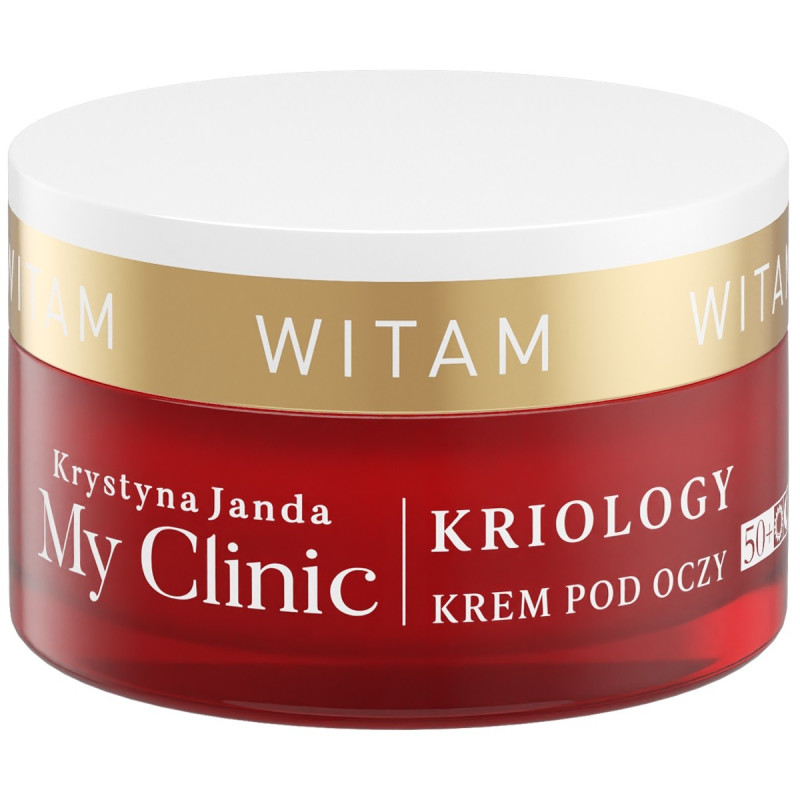JANDA My Clinic Kriology 50+ Krem pod oczy redukujący zmarszczki i cienie - Japońska Orchidea & Ceramidy 15ml JANDA My Clinic Kriology 50+ Krem pod oczy redukujący zmarszczki i cienie - Japońska Orchidea & Ceramidy 15ml