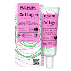 Floslek Fito Collagen Krem przeciwzmarszczkowy pod oczy i okolice ust na dzień i noc 30ml