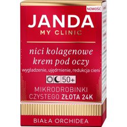 JANDA MY CLINIC Nici Kolagenowe Krem pod oczy na dzień i noc 50+  15ml