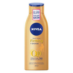 Nivea Body Balsam do ciała brązujący Firming+Bronze Q10  400ml