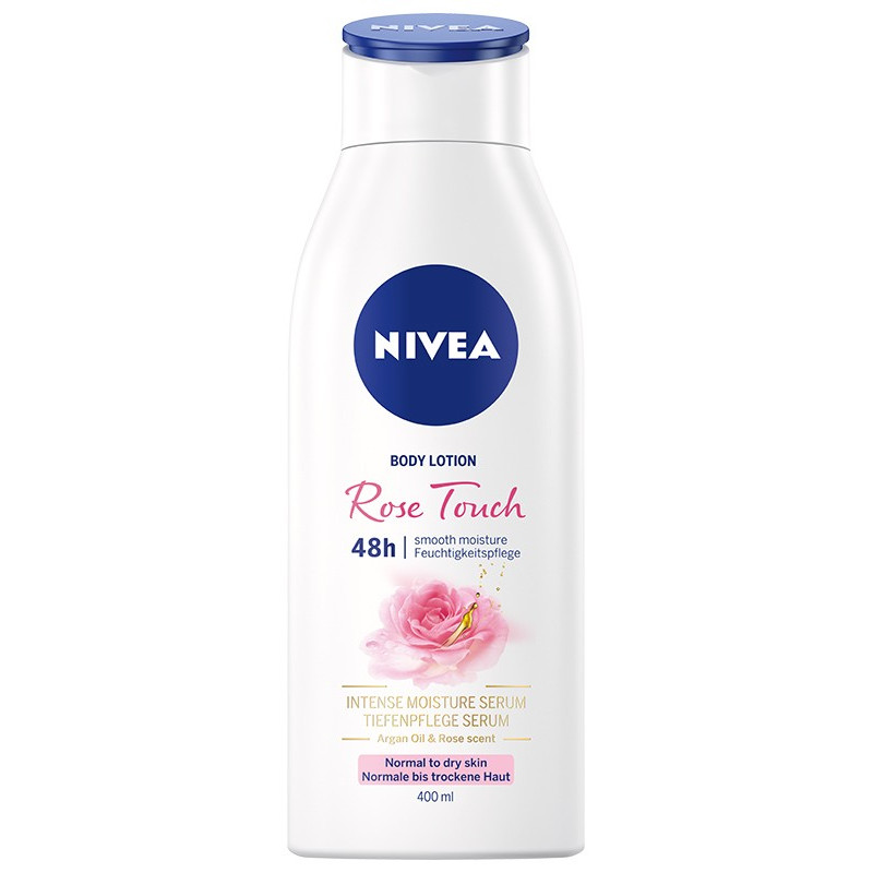 Nivea Body Balsam do ciała intensywnie nawilżający Rose Touch 400ml Nivea Body Balsam do ciała intensywnie nawilżający Rose Touch 400ml