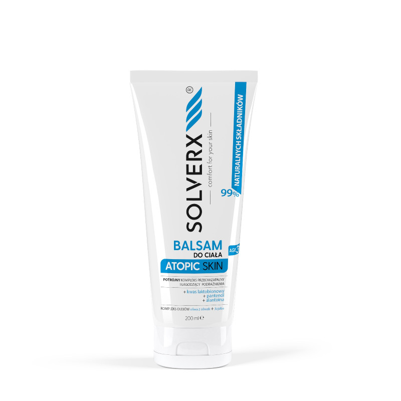 SOLVERX Balsam do ciała ATOPIC SKIN 200ml SOLVERX Balsam do ciała ATOPIC SKIN 200ml