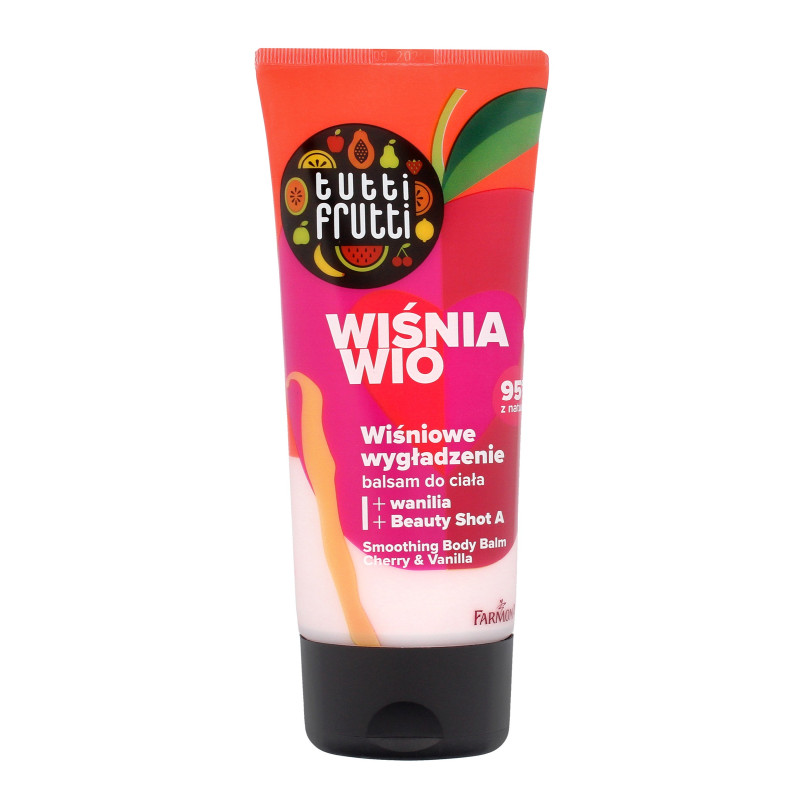 Farmona Tutti Frutti Balsam do ciała wygładzająy "Wiśnia Wio" - Wiśnia & Wanilia 200ml