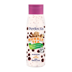 Perfecta Bubble Tea Balsam do ciała Silne Nawilżenie - Imbir,Kora Cynamonu i Herbata Kombucha 400ml