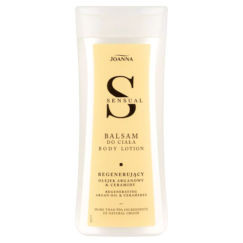 JOANNA SENSUAL Balsam do ciała odżywczo-regenerujący z olejkiem arganowym 200 ml JOANNA SENSUAL Balsam do ciała odżywczo-regenerujący z olejkiem arganowym 200 ml