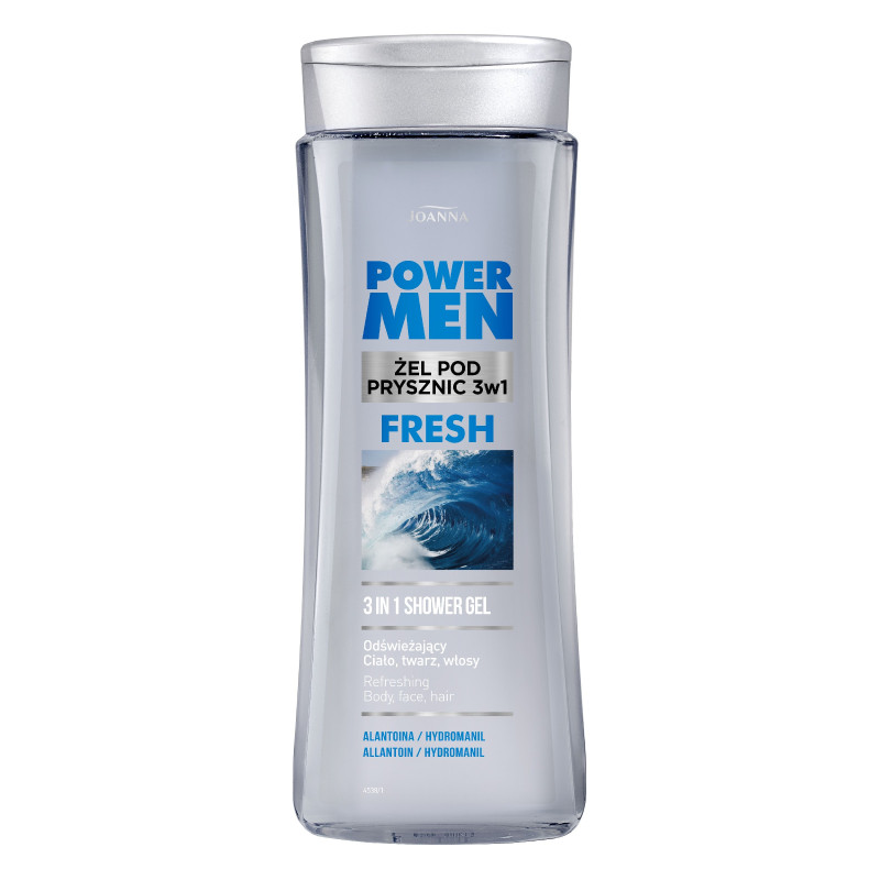 Joanna Power Men Szampon-żel pod prysznic 3w1  300ml