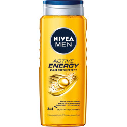 NIVEA SHOWER Żel p/p 500ml  MEN ACTIVE ENERGY&