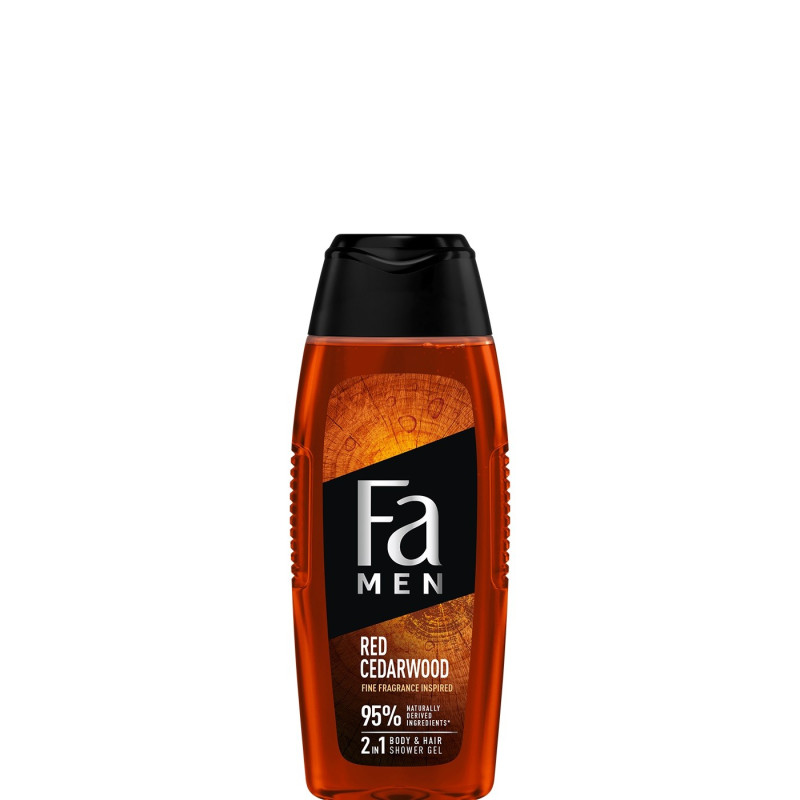 Fa Men Red Cedarwood Żel pod prysznic 2w1 dla mężczyzn 400ml Fa Men Red Cedarwood Żel pod prysznic 2w1 dla mężczyzn 400ml