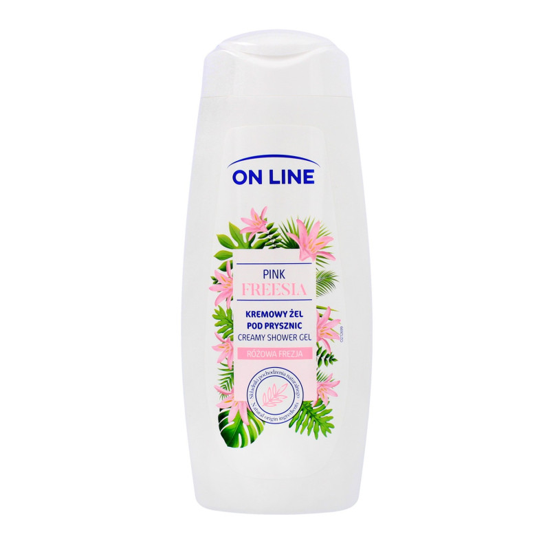 On Line Kremowy Żel pod prysznic Pink Freesia (Różowa Frezja) 400ml