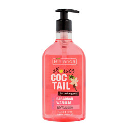 Bielenda Shower Coctail Żel pod prysznic relaksujący Rabarbar & Wanilia 400ml