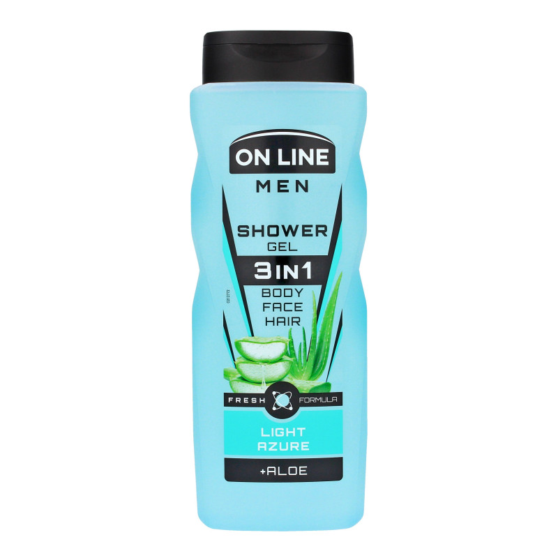 On Line Men Żel pod prysznic 3in1 Light Azure dla mężczyzn 410ml