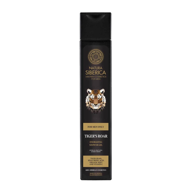 Natura Siberica Men Energizujący Żel pod prysznicTiger's Roar dla mężczyzn 250ml Natura Siberica Men Energizujący Żel pod prysznicTiger's Roar dla mężczyzn 250ml