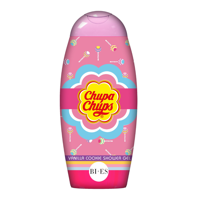 BI-ES Chupa Chups Żel pod prysznic Vanilla Cookie 250ml