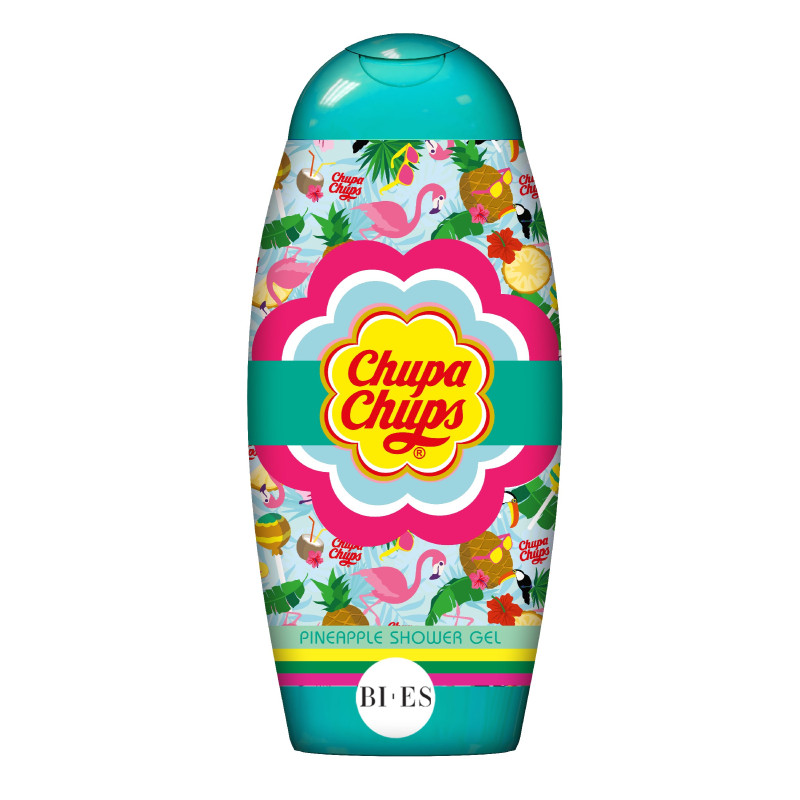 BI-ES Chupa Chups Żel pod prysznic Pineapple 250ml BI-ES Chupa Chups Żel pod prysznic Pineapple 250ml