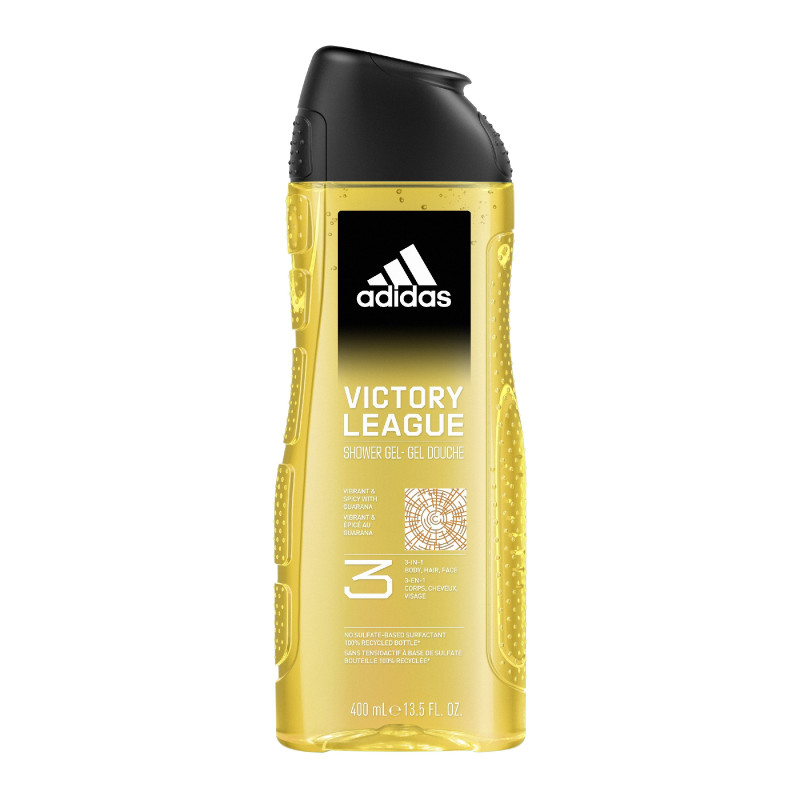 Adidas Victory League Żel do mycia 3w1 dla mężczyzn 400ml Adidas Victory League Żel do mycia 3w1 dla mężczyzn 400ml