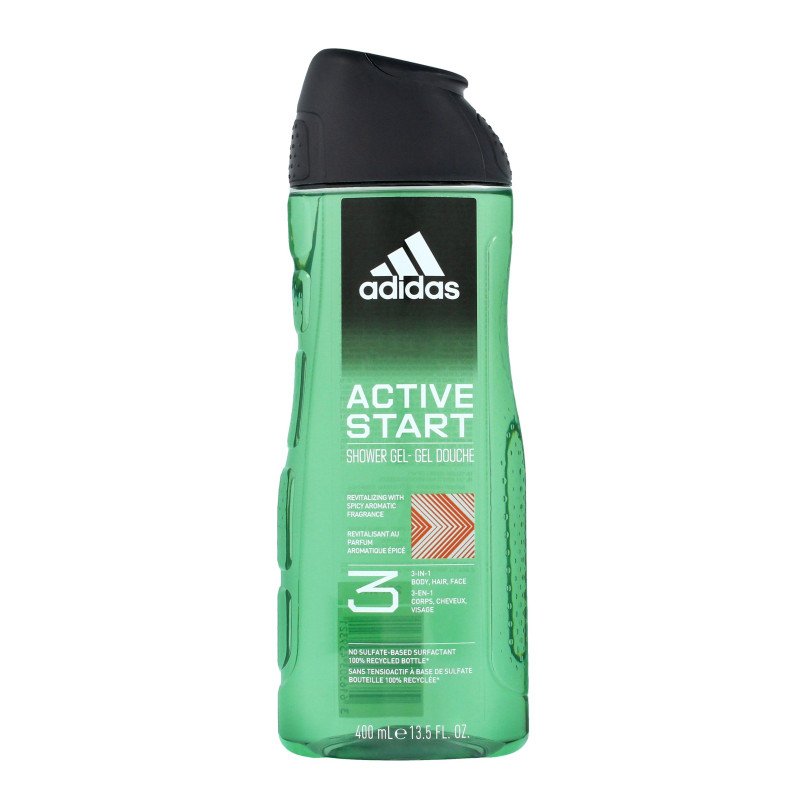 Adidas Active Start Żel do mycia 3w1 dla mężczyzn 400ml