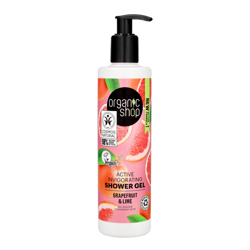 ORGANIC SHOP Shower Gel Odżywczy żel pod prysznic - Grapefruit & Lime 280 ml