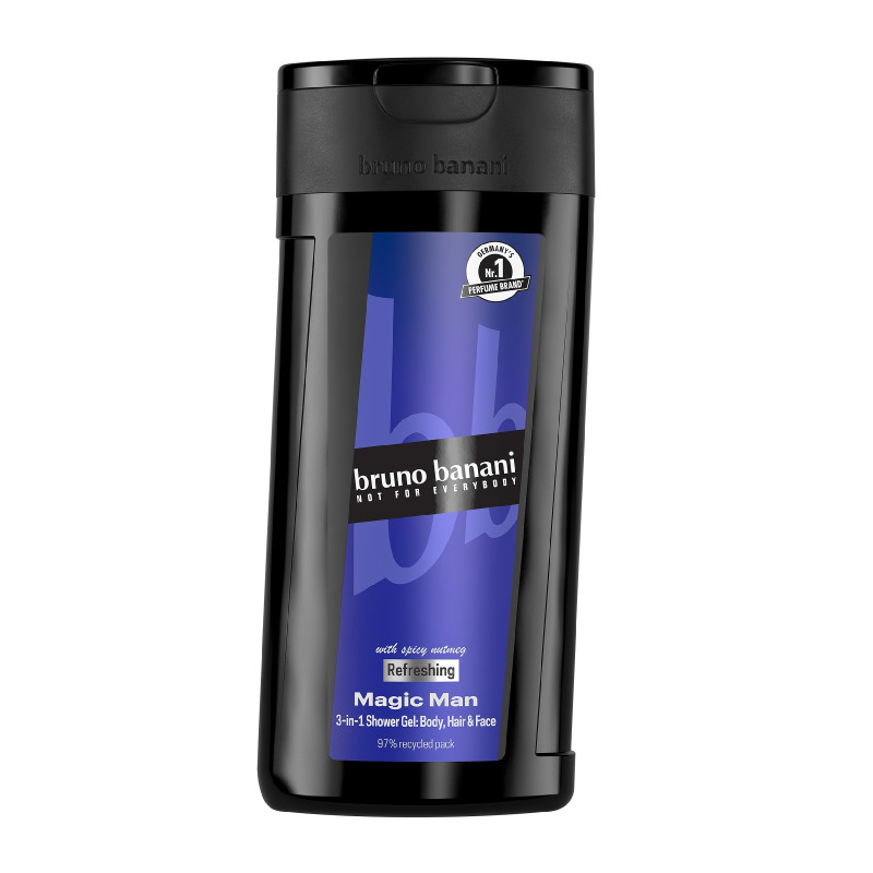 BRUNO BANANI Żel pod prysznic 3w1 Magic Men 250 ml