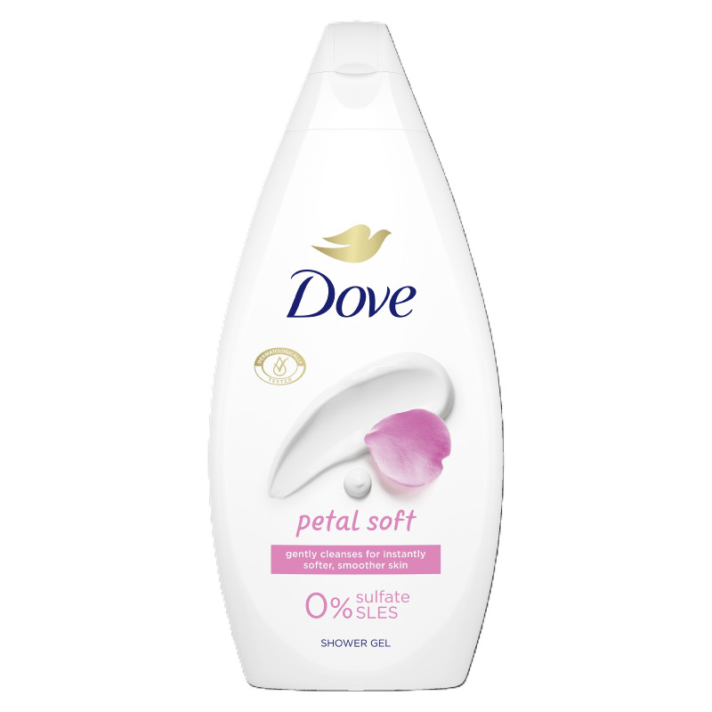 DOVE Żel pod prysznic Petal Soft 450 ml DOVE Żel pod prysznic Petal Soft 450 ml
