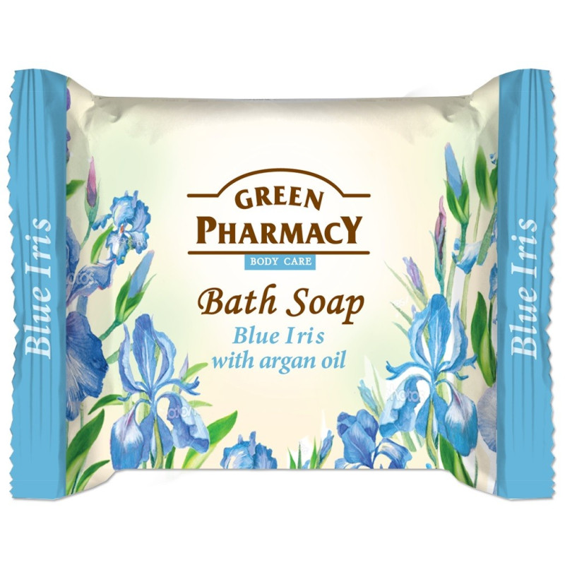 Green Pharmacy Body Care Mydło w kostce Blue Iris 100g Green Pharmacy Body Care Mydło w kostce Blue Iris 100g
