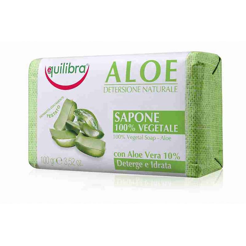 Equilibra Aloe Delikatne Mydło aloesowe w kostce 100g