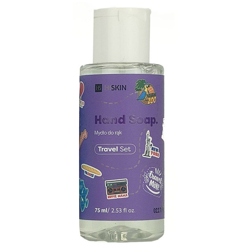HISKIN Travel Set Mydło do rąk w płynie 75 ml HISKIN Travel Set Mydło do rąk w płynie 75 ml