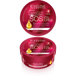 Eveline Extra Soft  SOS 10% Urea Krem intensywnie regenerujący do twarzy i ciała  175ml